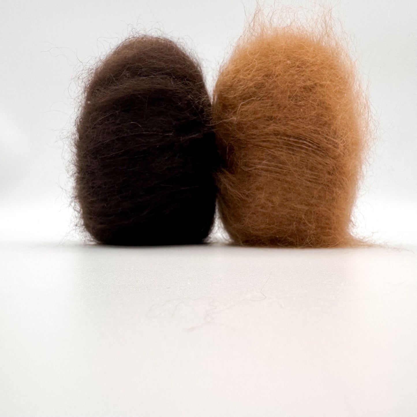 Mohair Sport-garn i fargen Karamell – superkid mohair og silke fra A Knitters World