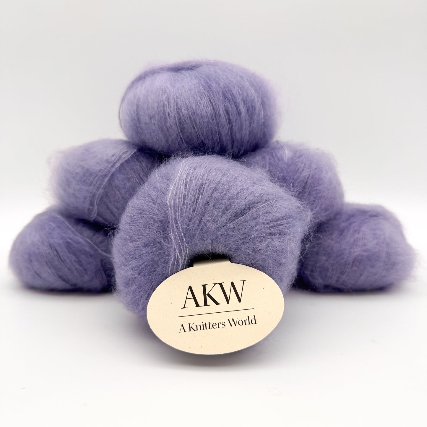 Mohair Sport garn i farven Lavender – Superkid Mohair og silke fra A Knitters World